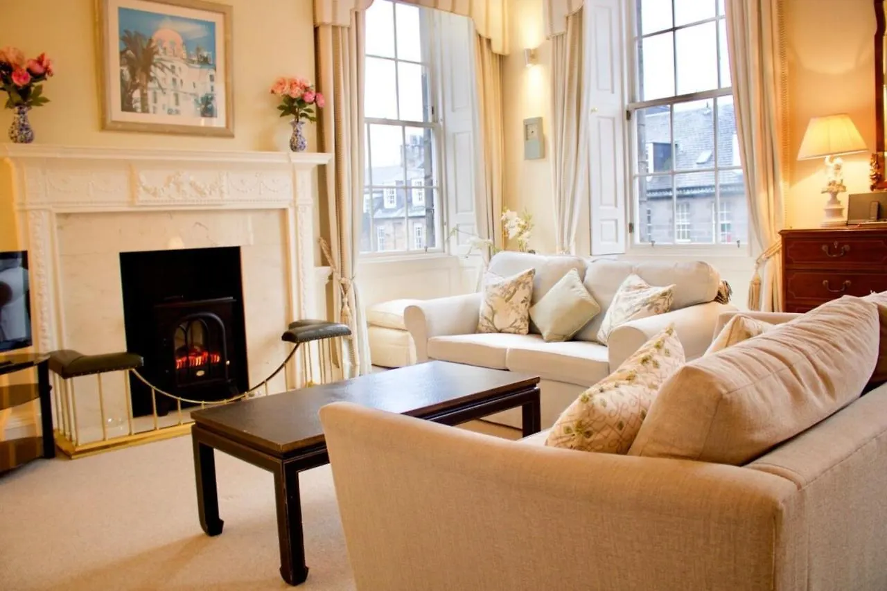 Period Property On Castle Street Edinburgh United Kingdom